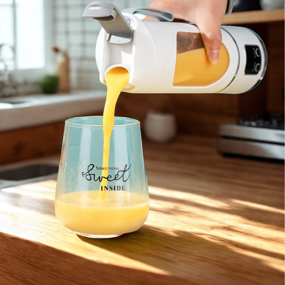 NutriFlow Go®  Batidora Portátil Digital